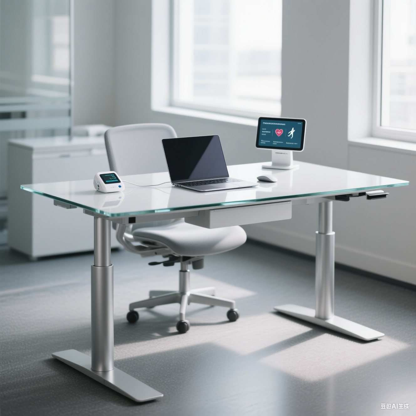 AI Smart Assistant Standing Desk